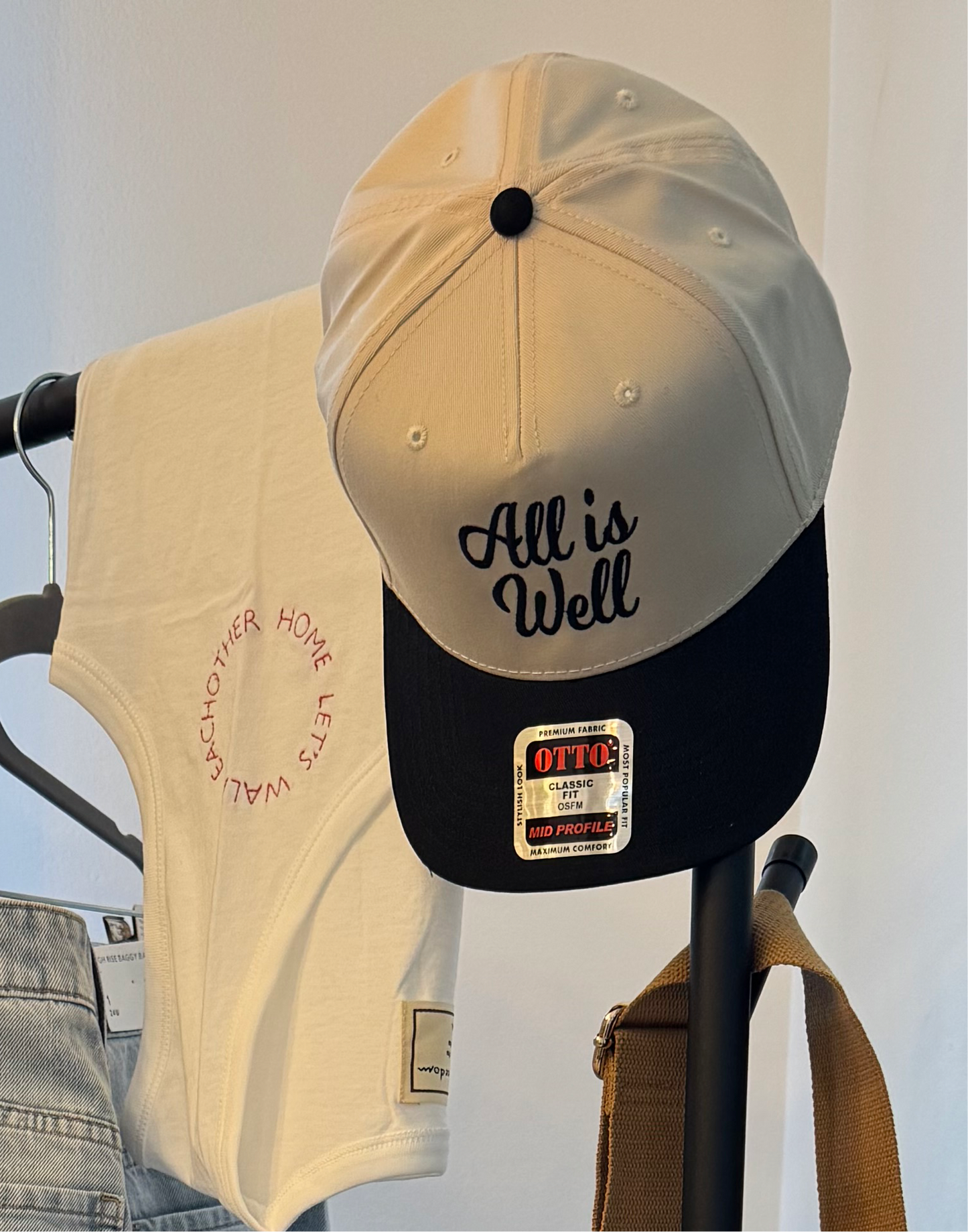 All Is Well- Embroidered Trucker Hat