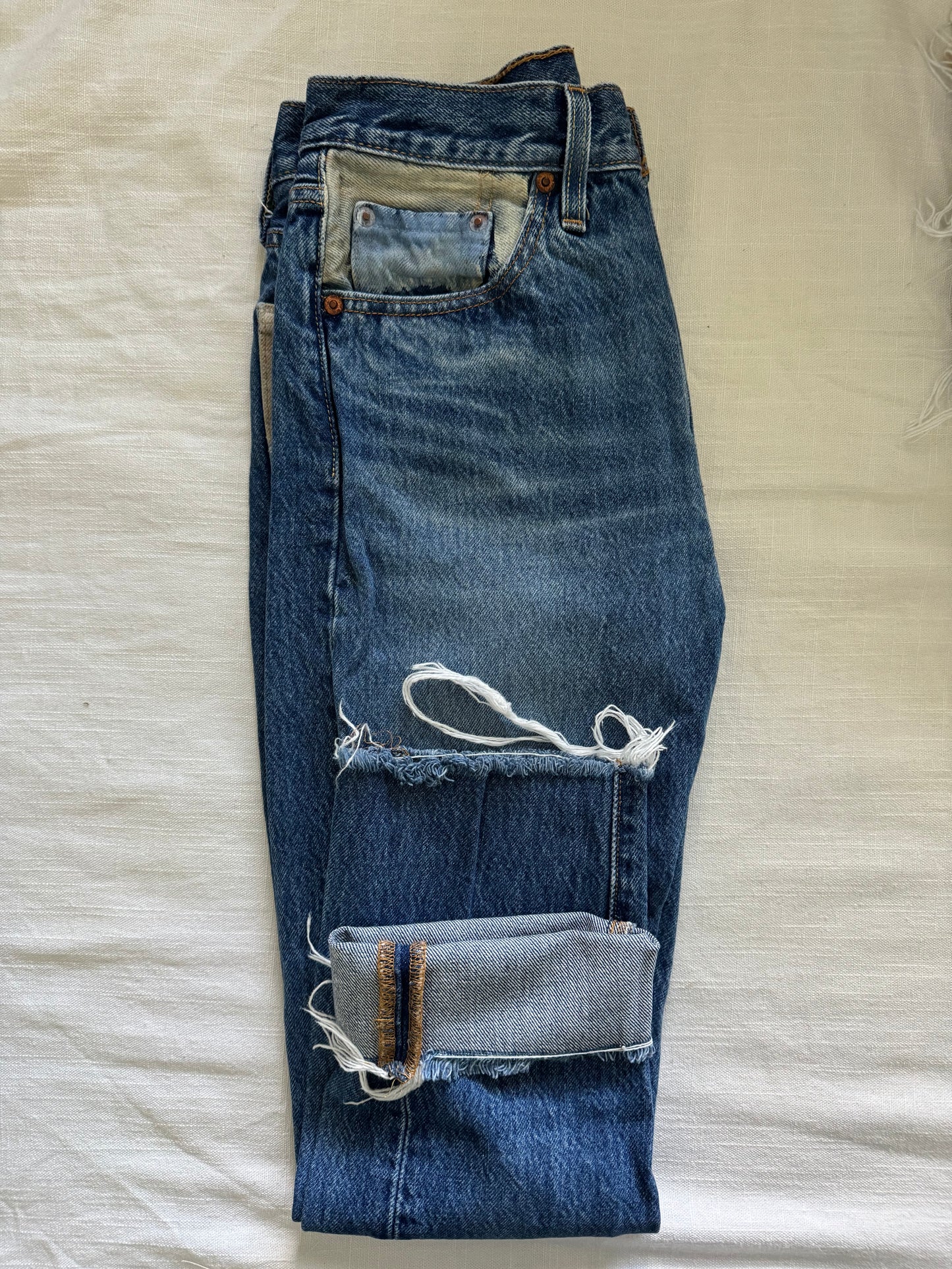 Levi 501 Dark Skinny