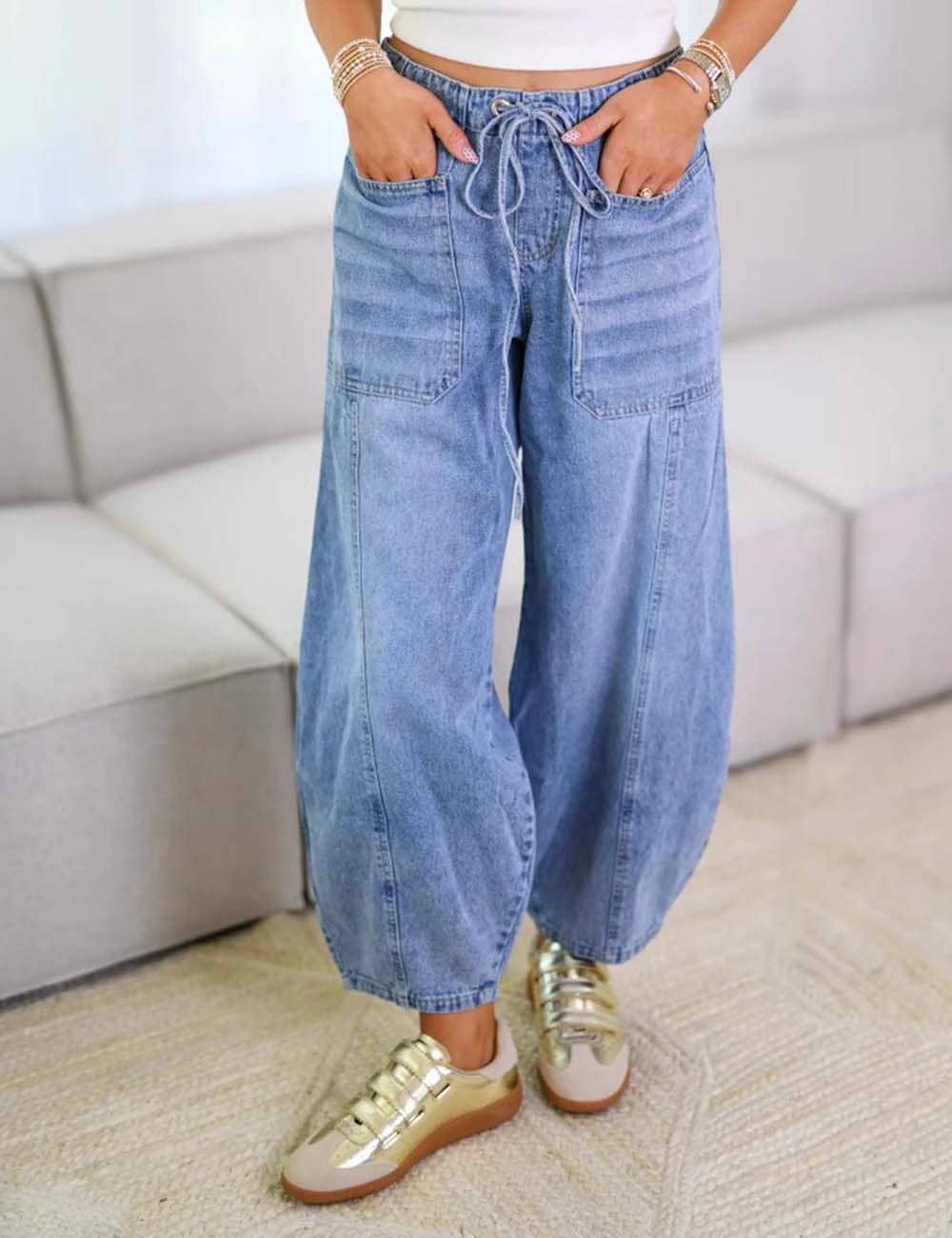 Barrel Tie Pocket Pants