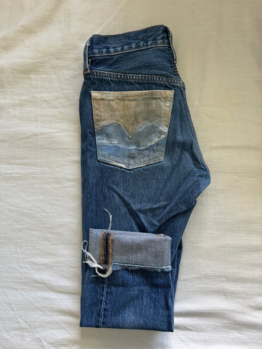 Levi 501 Dark Skinny