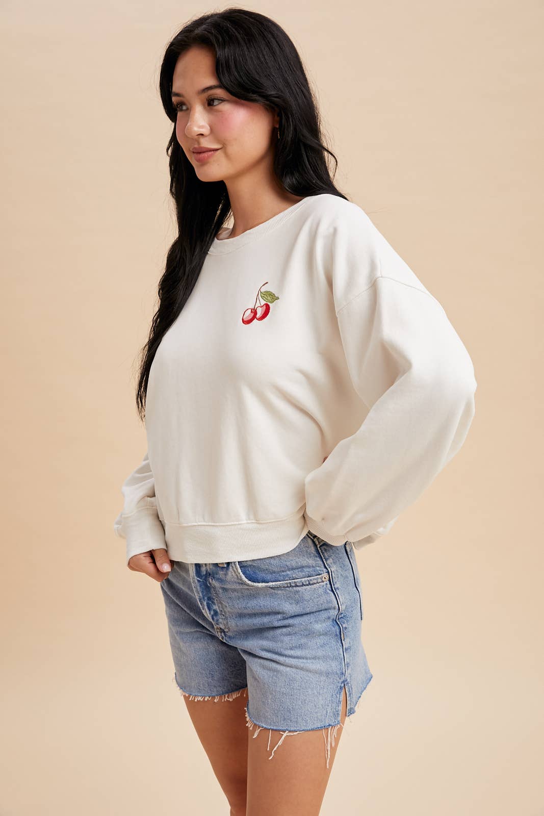 Whimsical Fruit Pullover