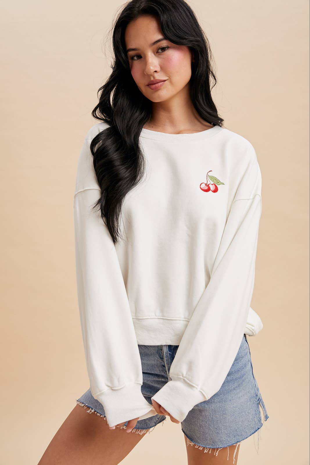 Whimsical Fruit Pullover