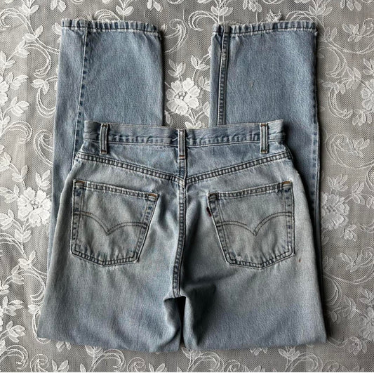 90s Light Wash Distressed