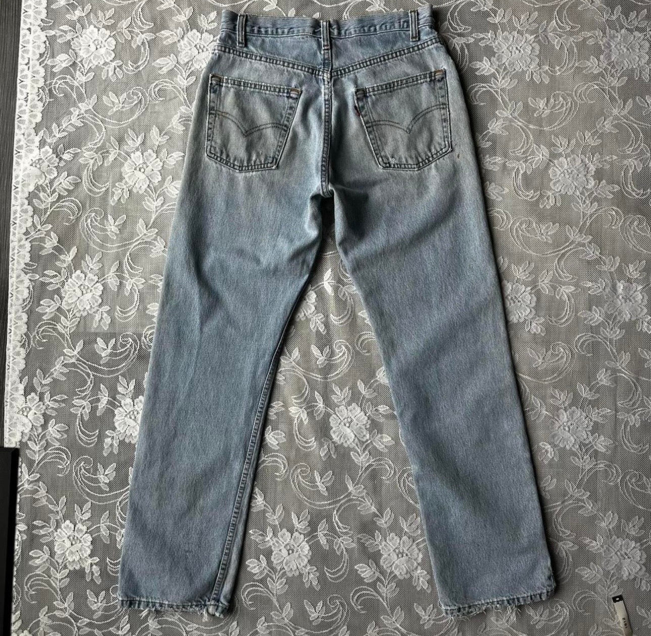 90s Light Wash Distressed