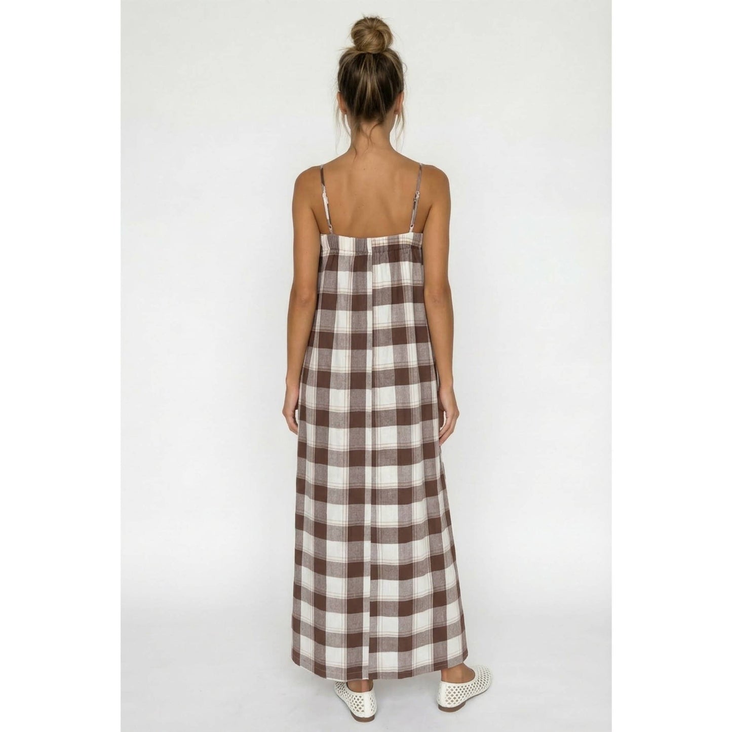 Plaid Maxi Dress