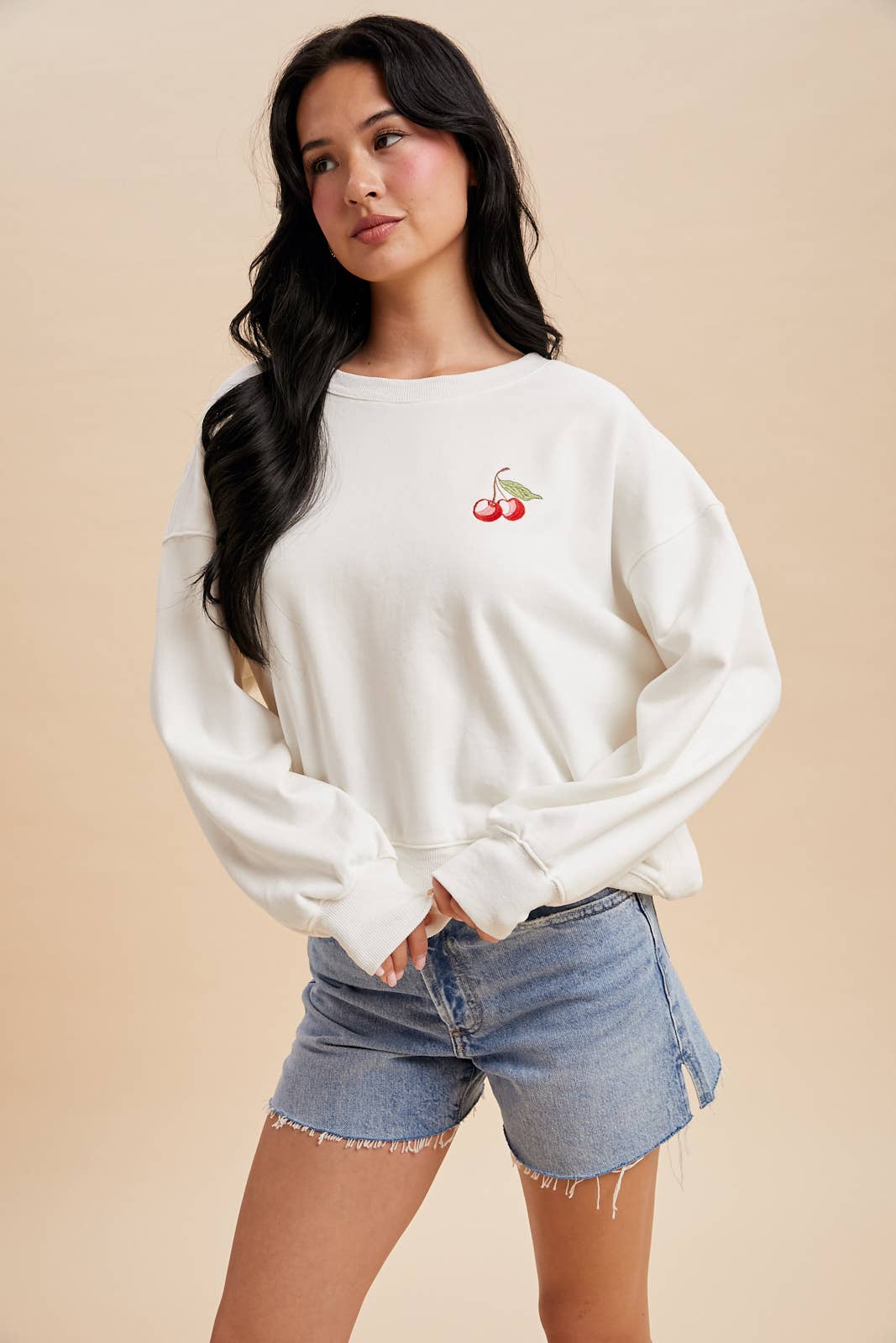 Whimsical Fruit Pullover
