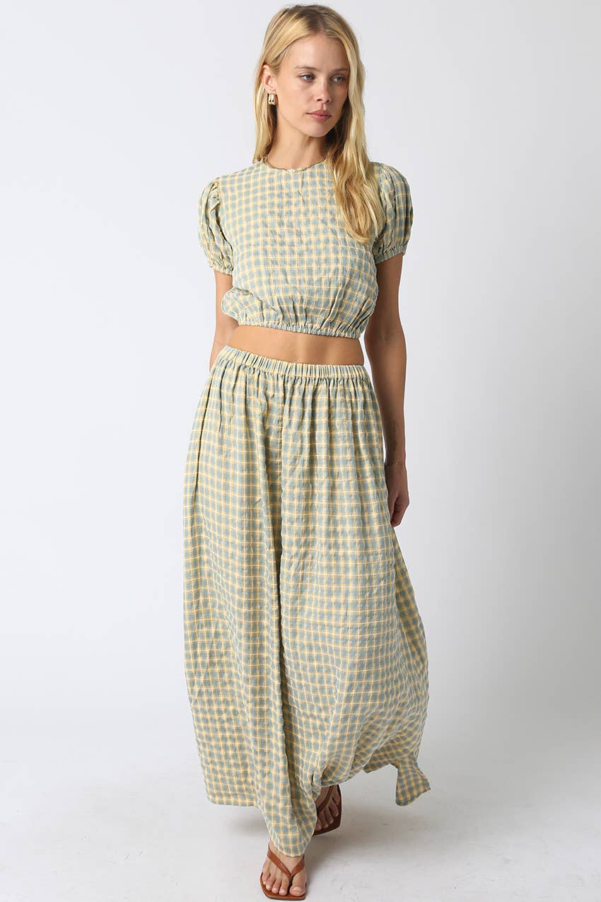 Rayna Gingham Skirt
