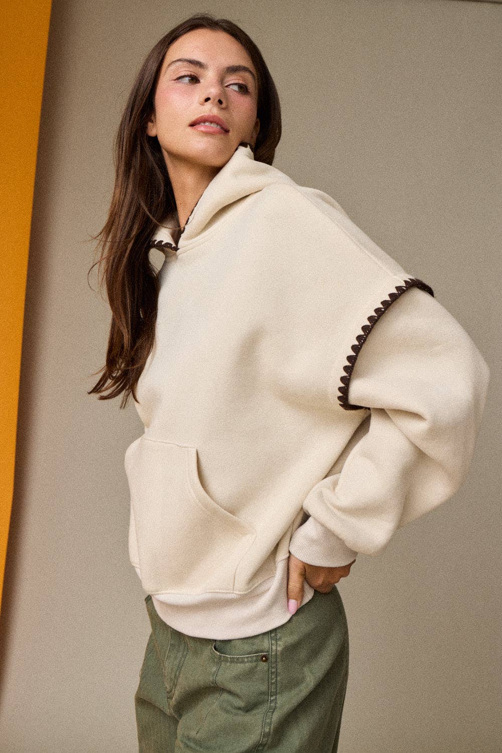 *PREORDER* All Yours Scallop Hoodie