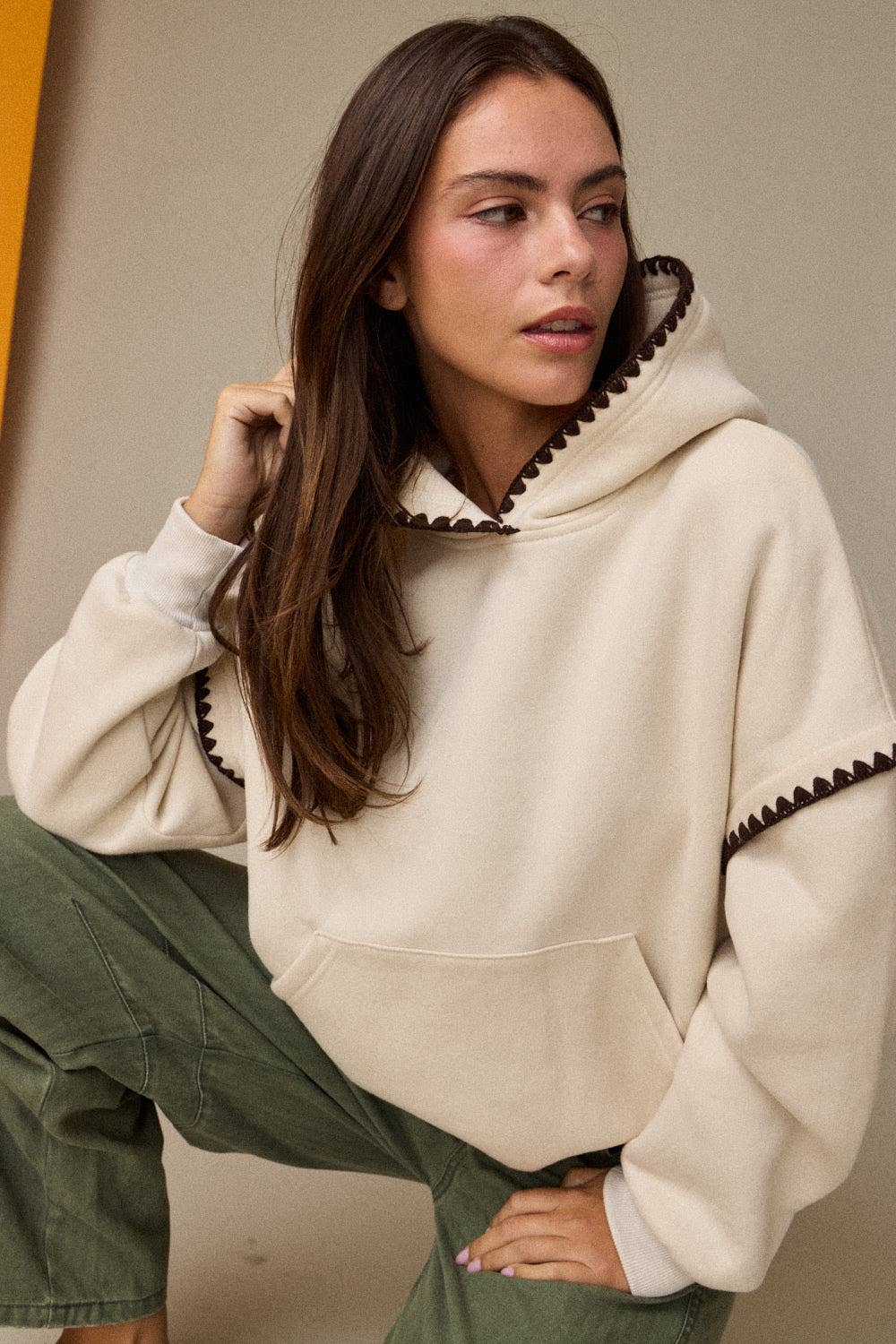 *PREORDER* All Yours Scallop Hoodie